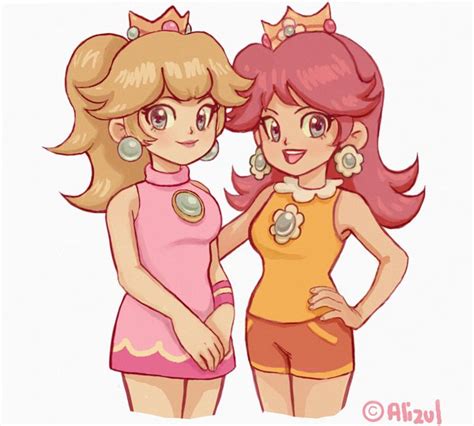 princess peach princess daisy|Peaisy